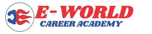 E-World Career Academy logo